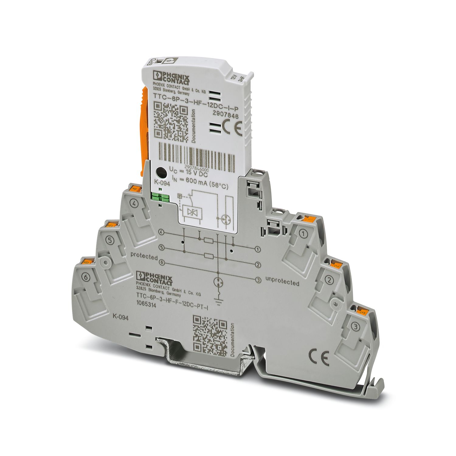 TTC-6P-3-HF-F-12DC-PT-I