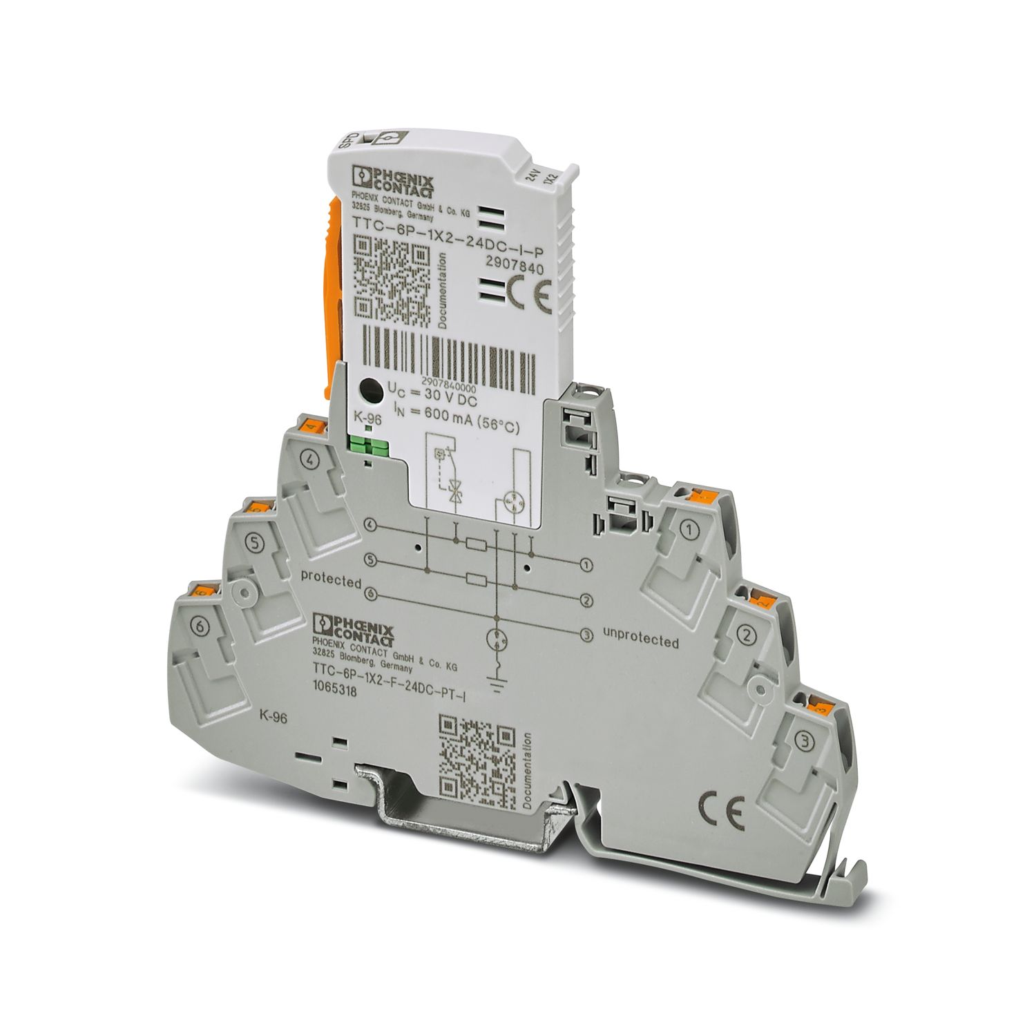 TTC-6P-1X2-F-24DC-PT-I