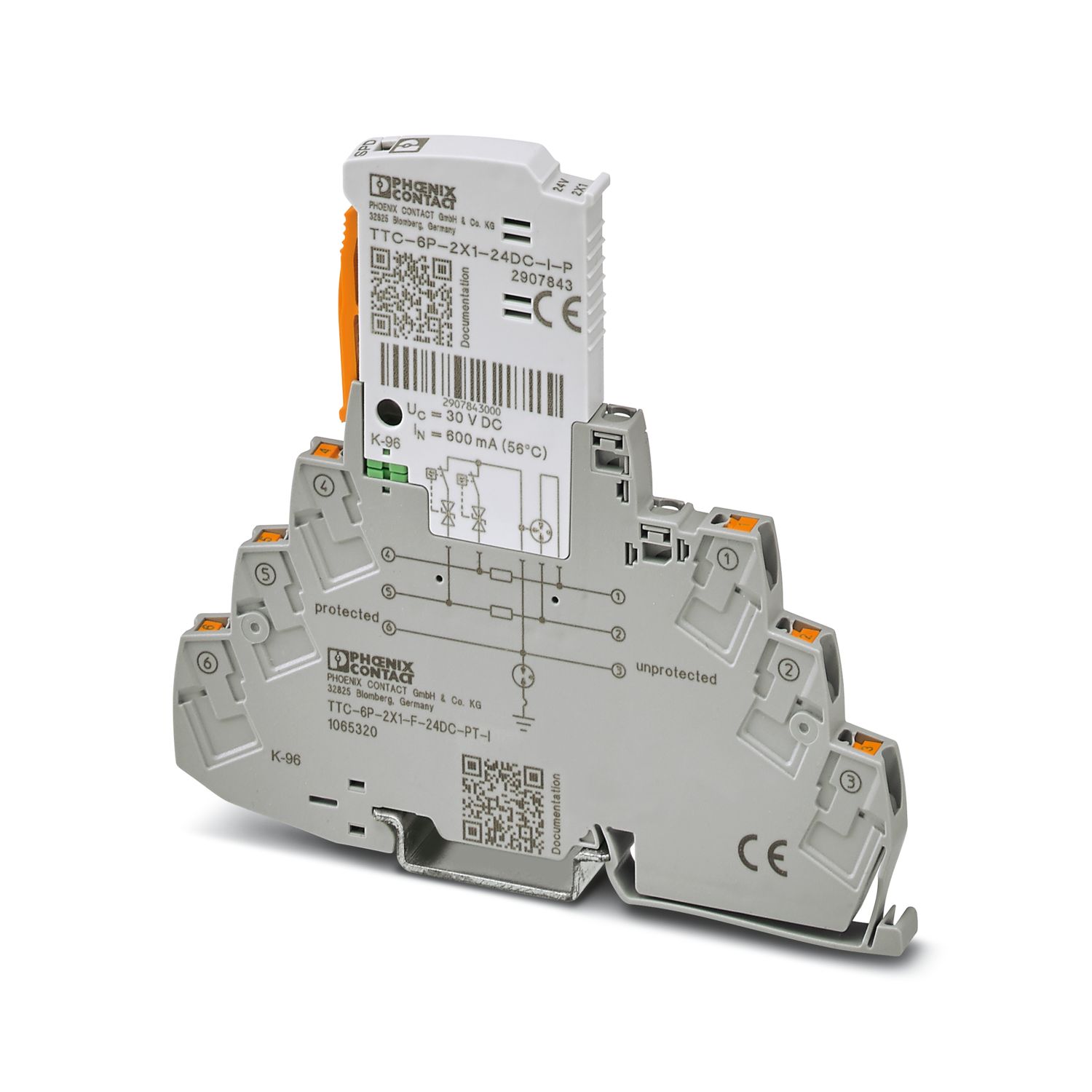 TTC-6P-2X1-F-24DC-PT-I
