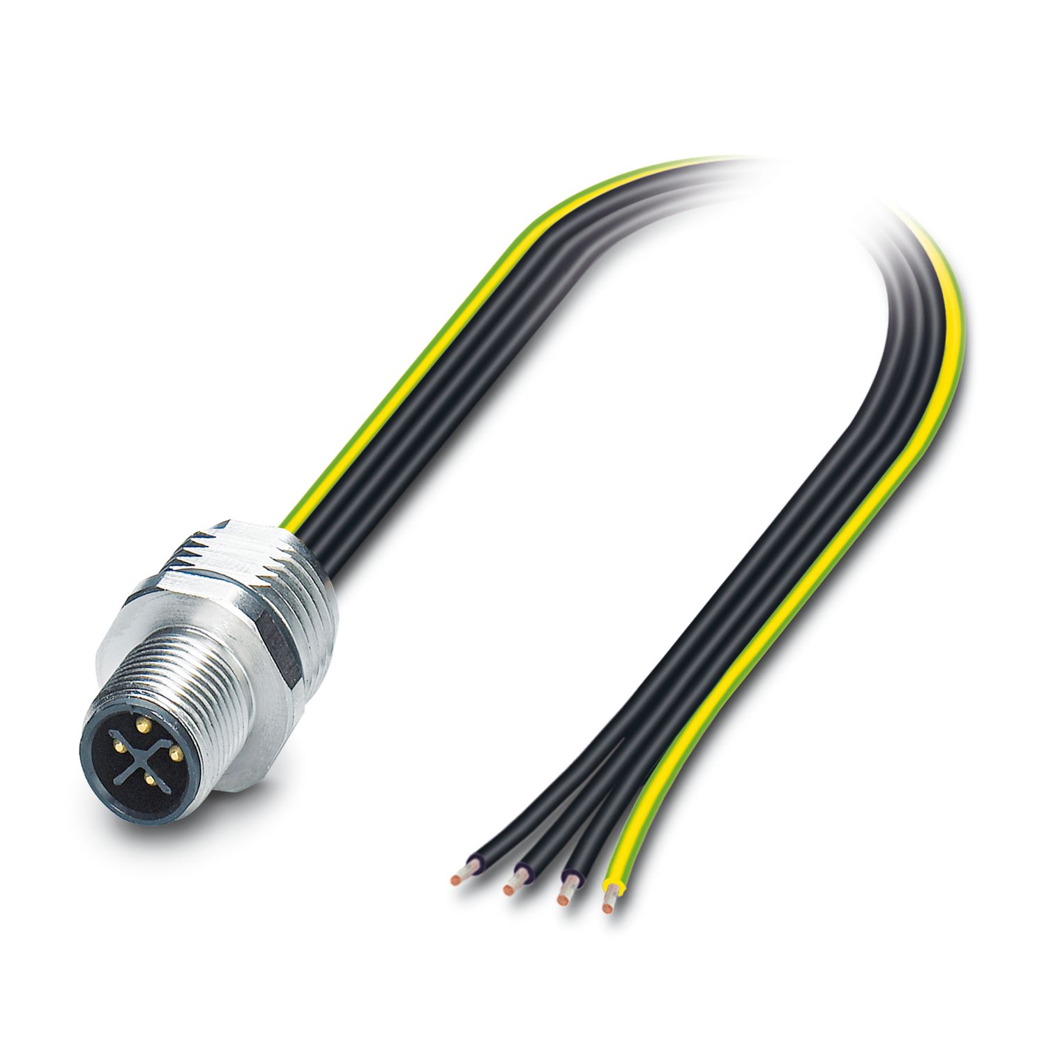SACC-E-M12MSS-4CON-M16/1,0 PEX
