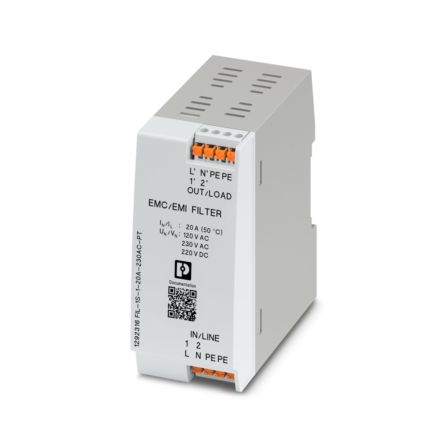 FIL-1S-1-20A-230AC-PT