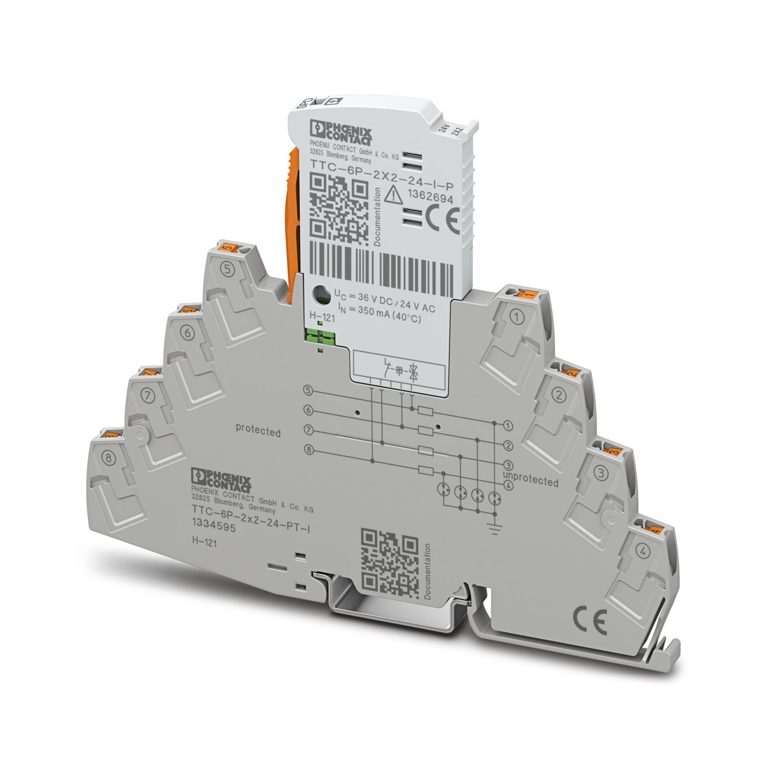 TTC-6P-2X2-24-PT-I