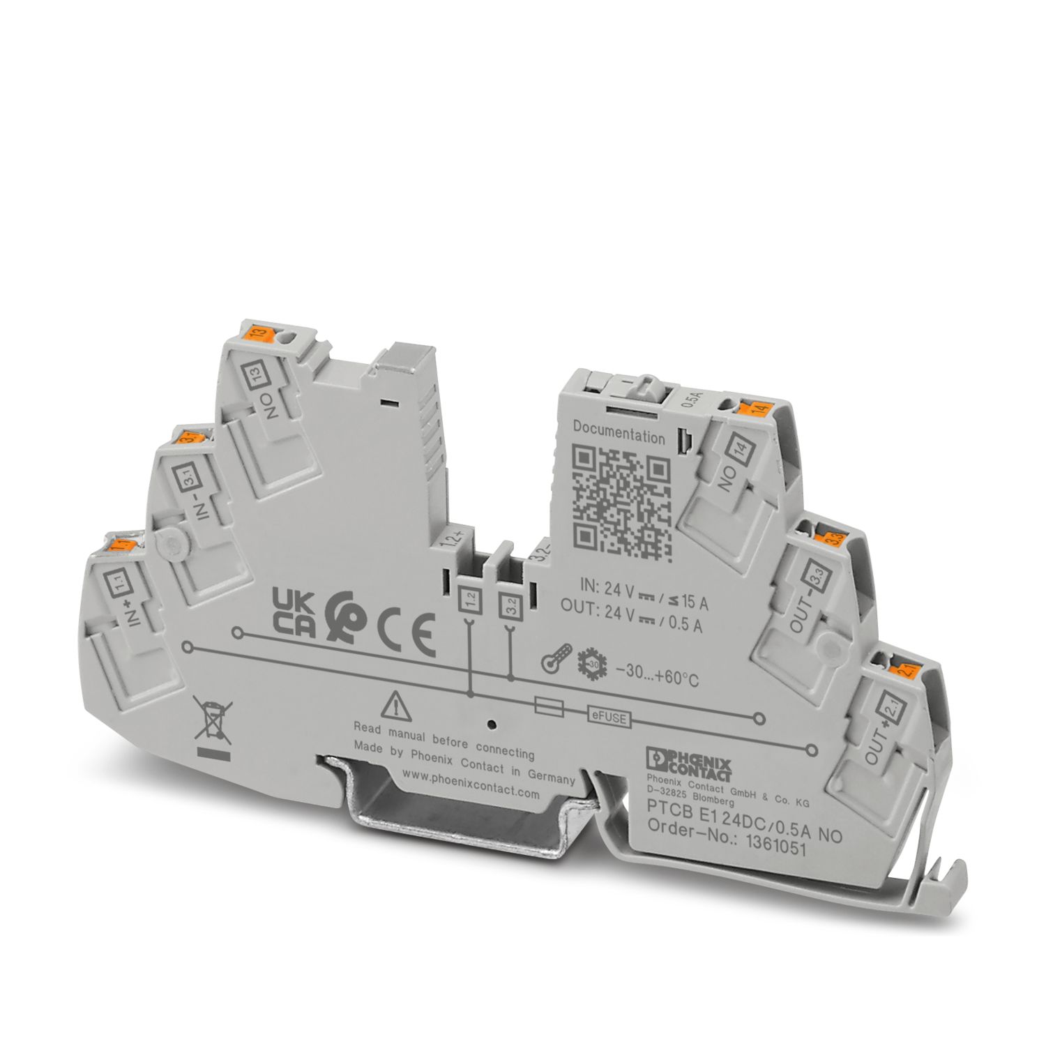 PTCB E1 24DC/0.5A NO