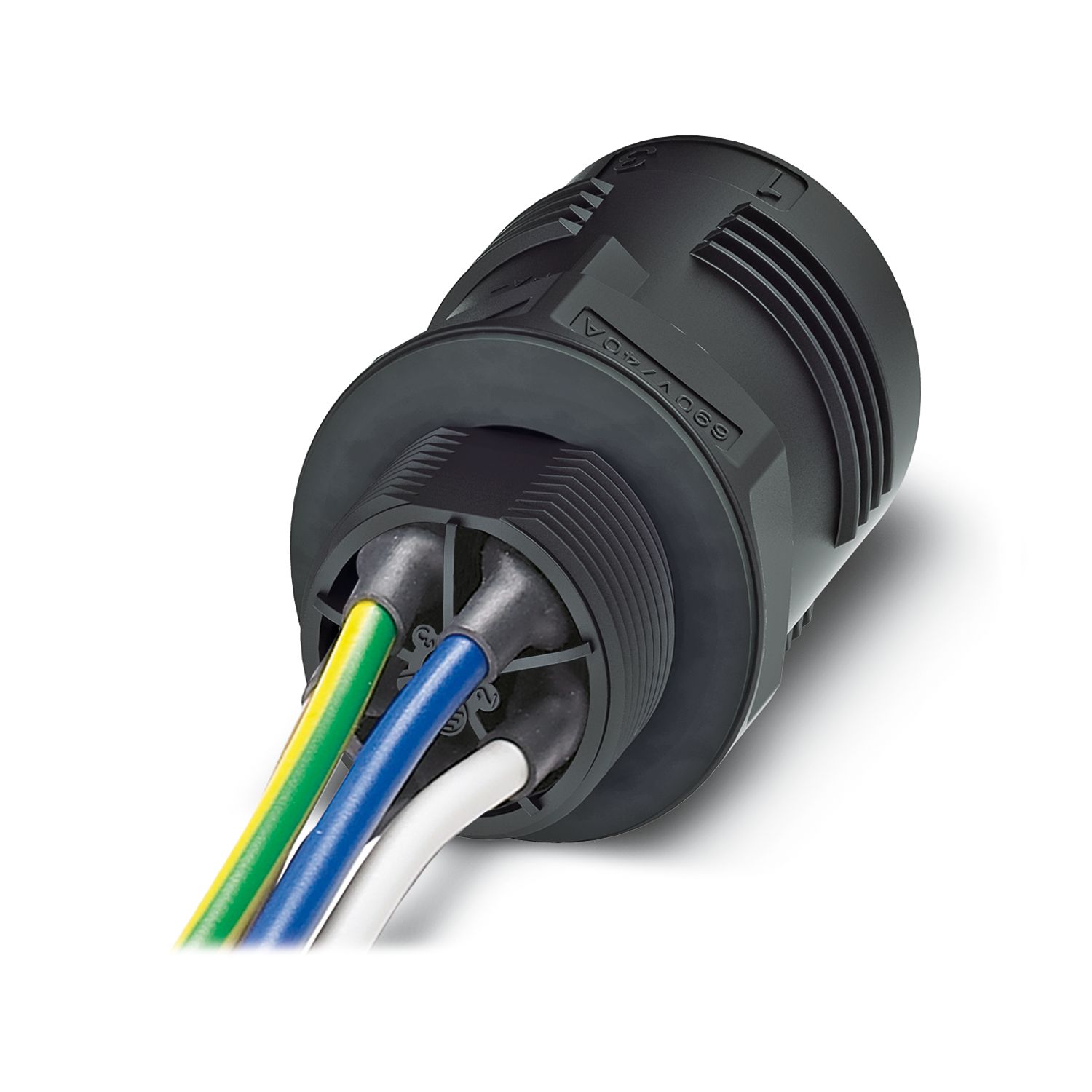 QPD W 4PE6,0 M25 0,5 BK