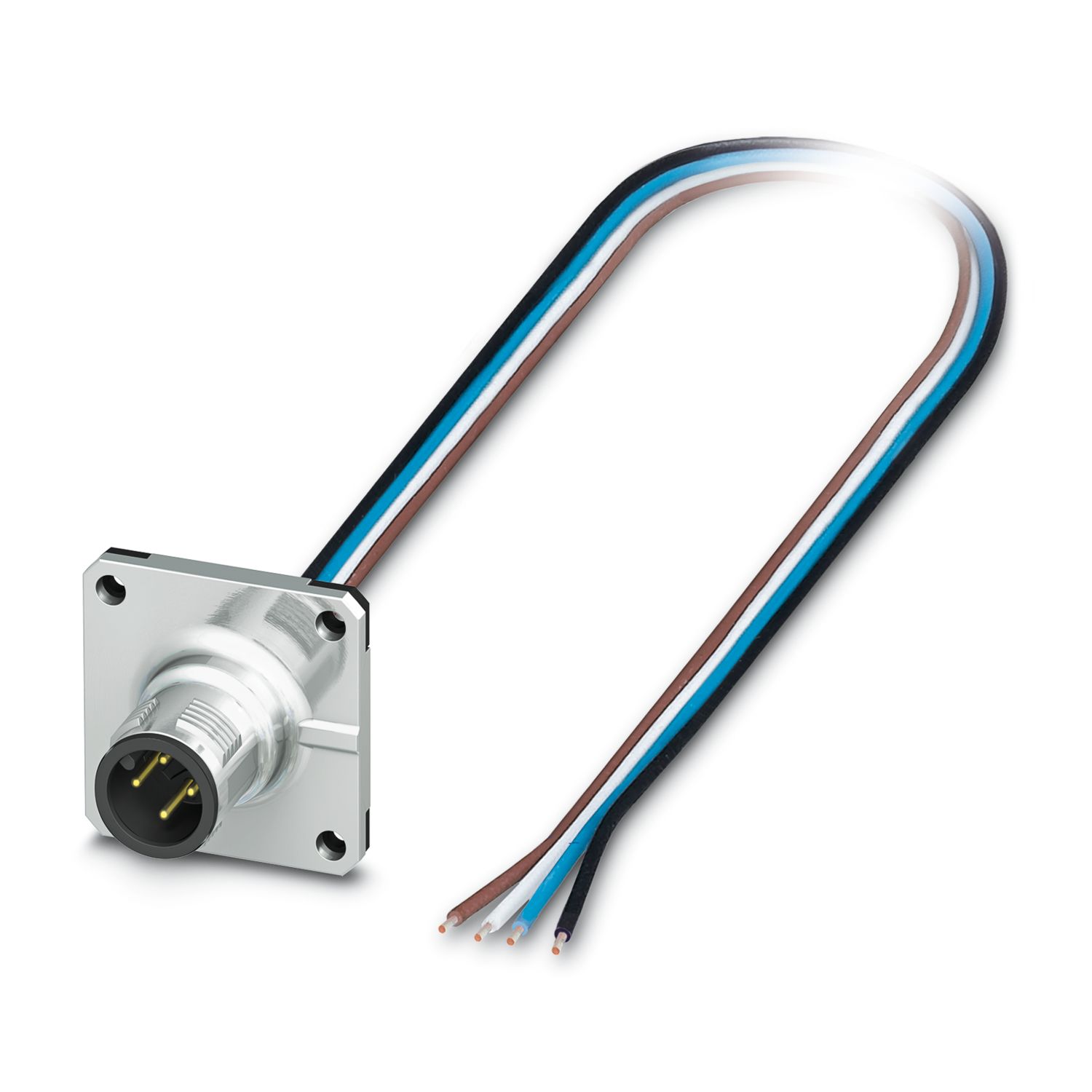 SACC-SQ-M12MS-4CON-25F/0,5
