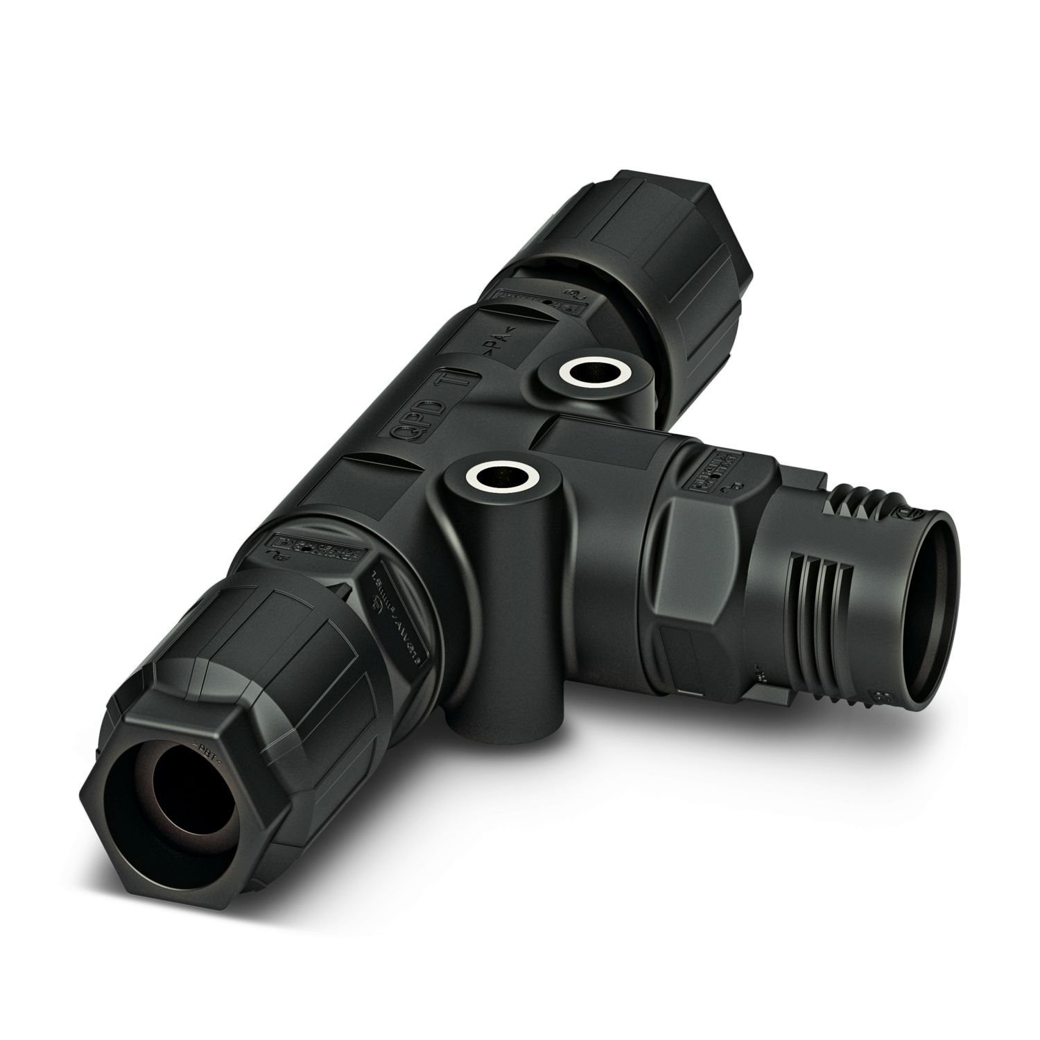 QPD T3PE2,5 2X6-10 BK