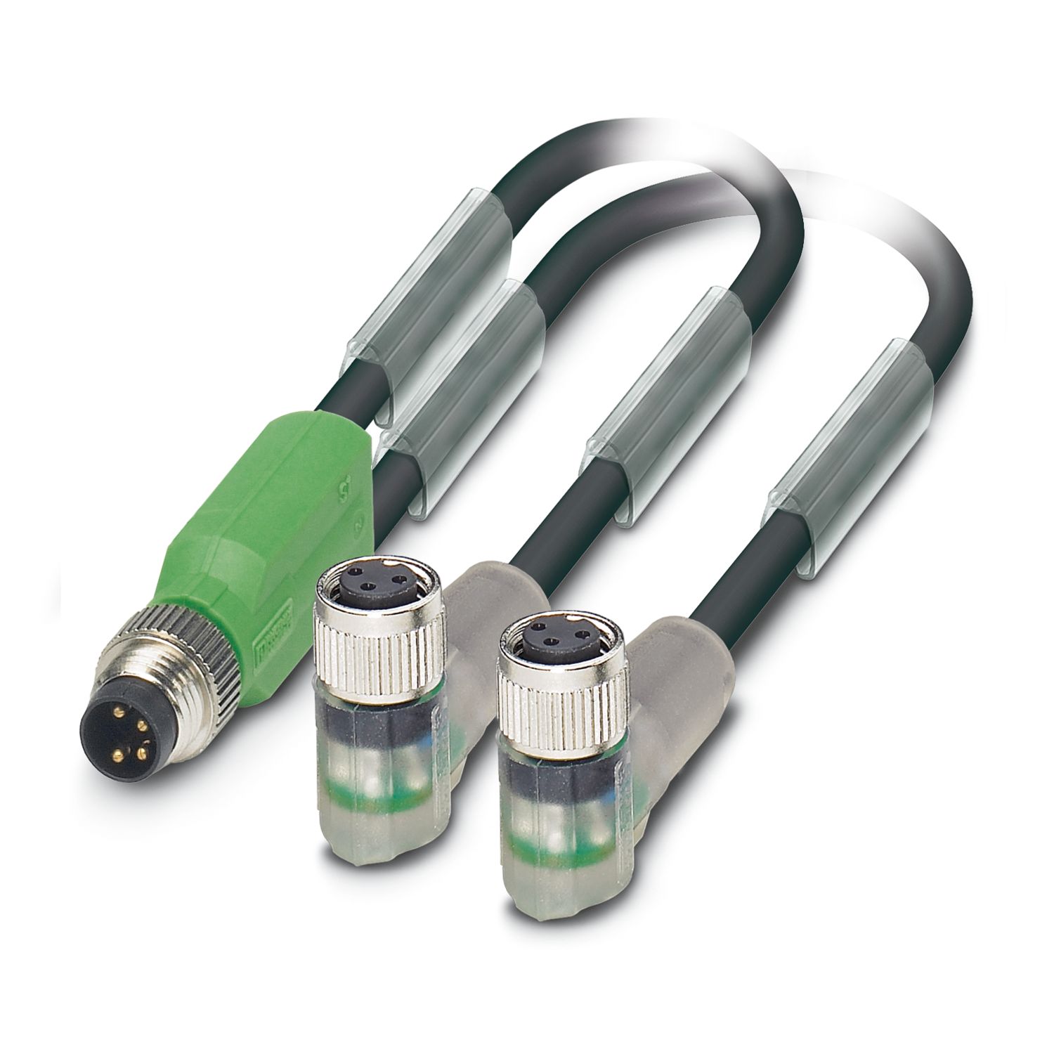 SAC-3P-M8Y/2X0,6-PUR/M 8FR-2L