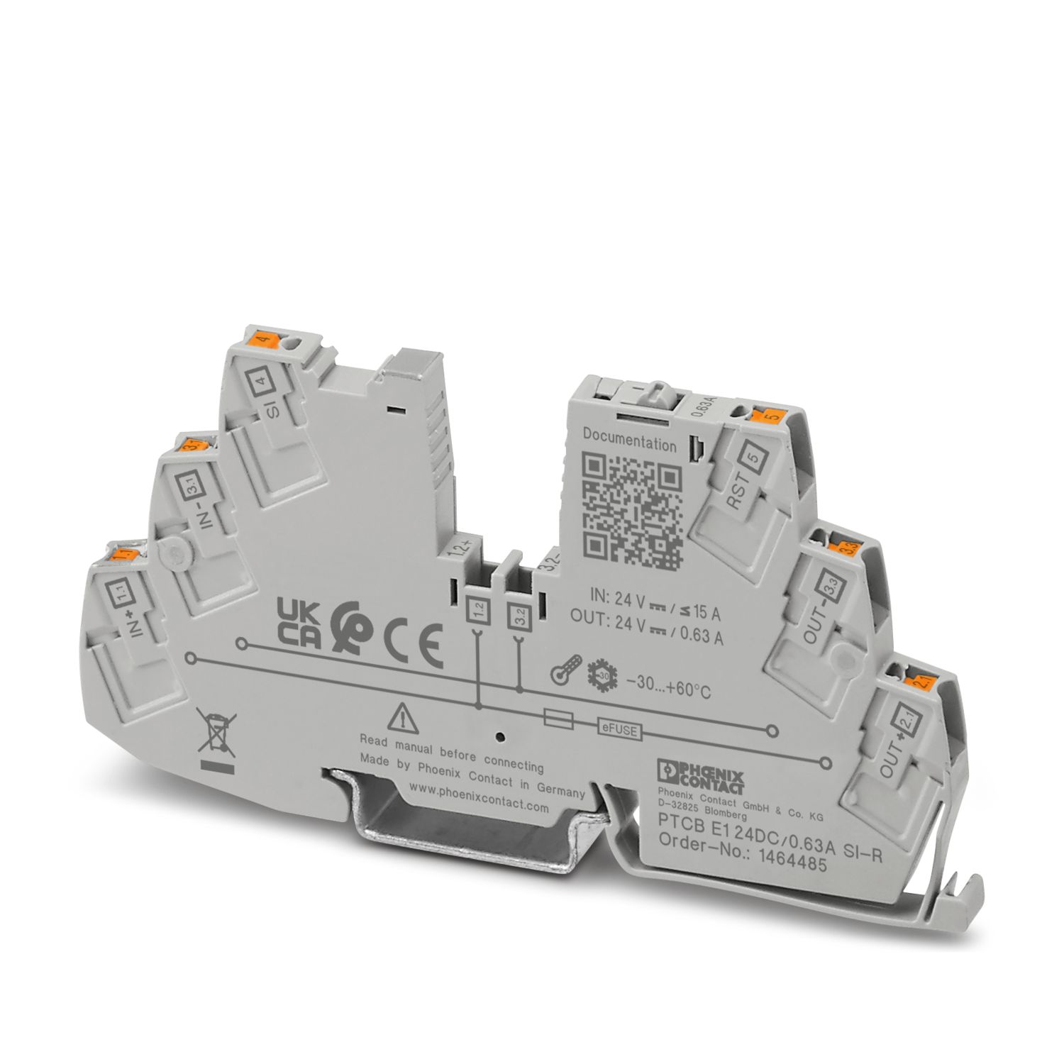PTCB E1 24DC/0.63A SI-R