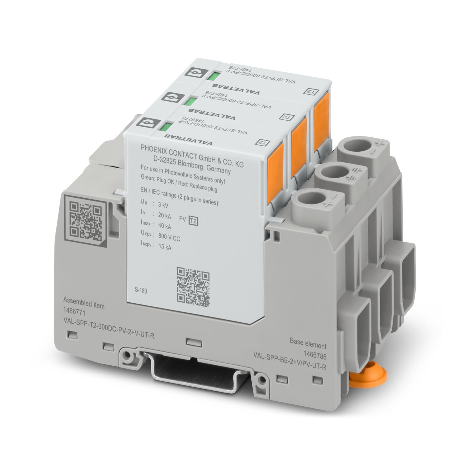 VAL-SPP-T2-600DC-PV-2+V-UT-R