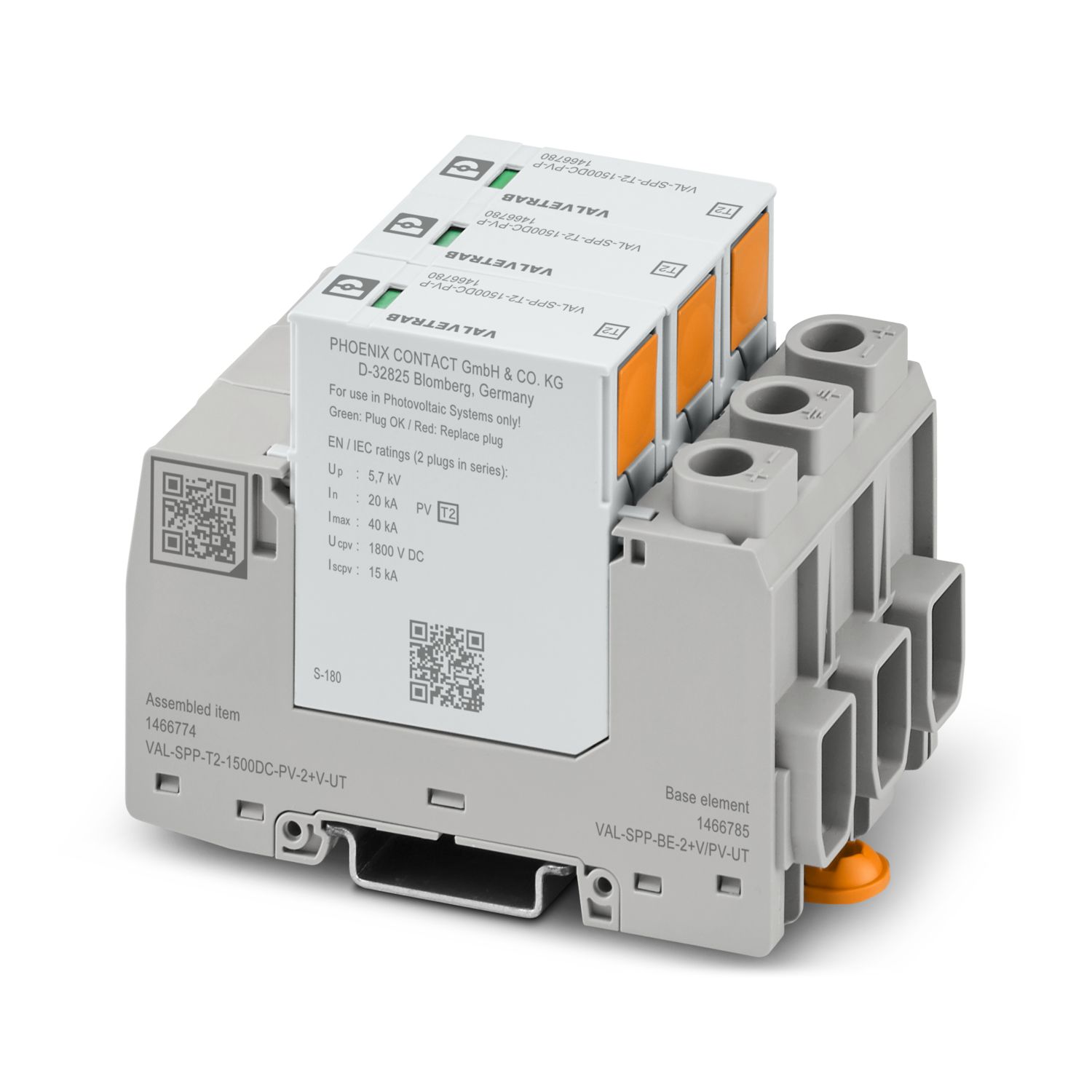 VAL-SPP-T2-1500DC-PV-2+V-UT