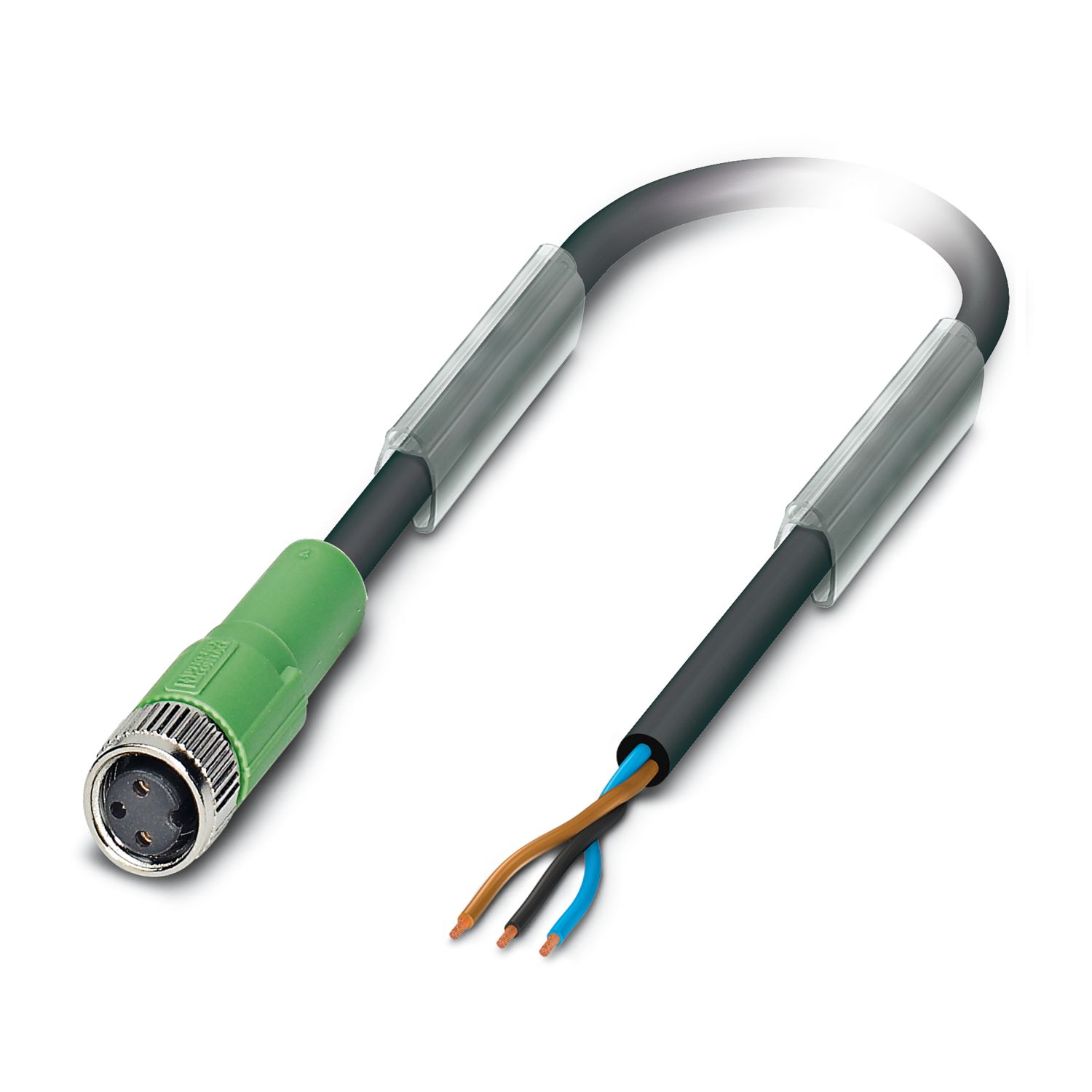 SAC-3P-10,0-PVC/M 8FS
