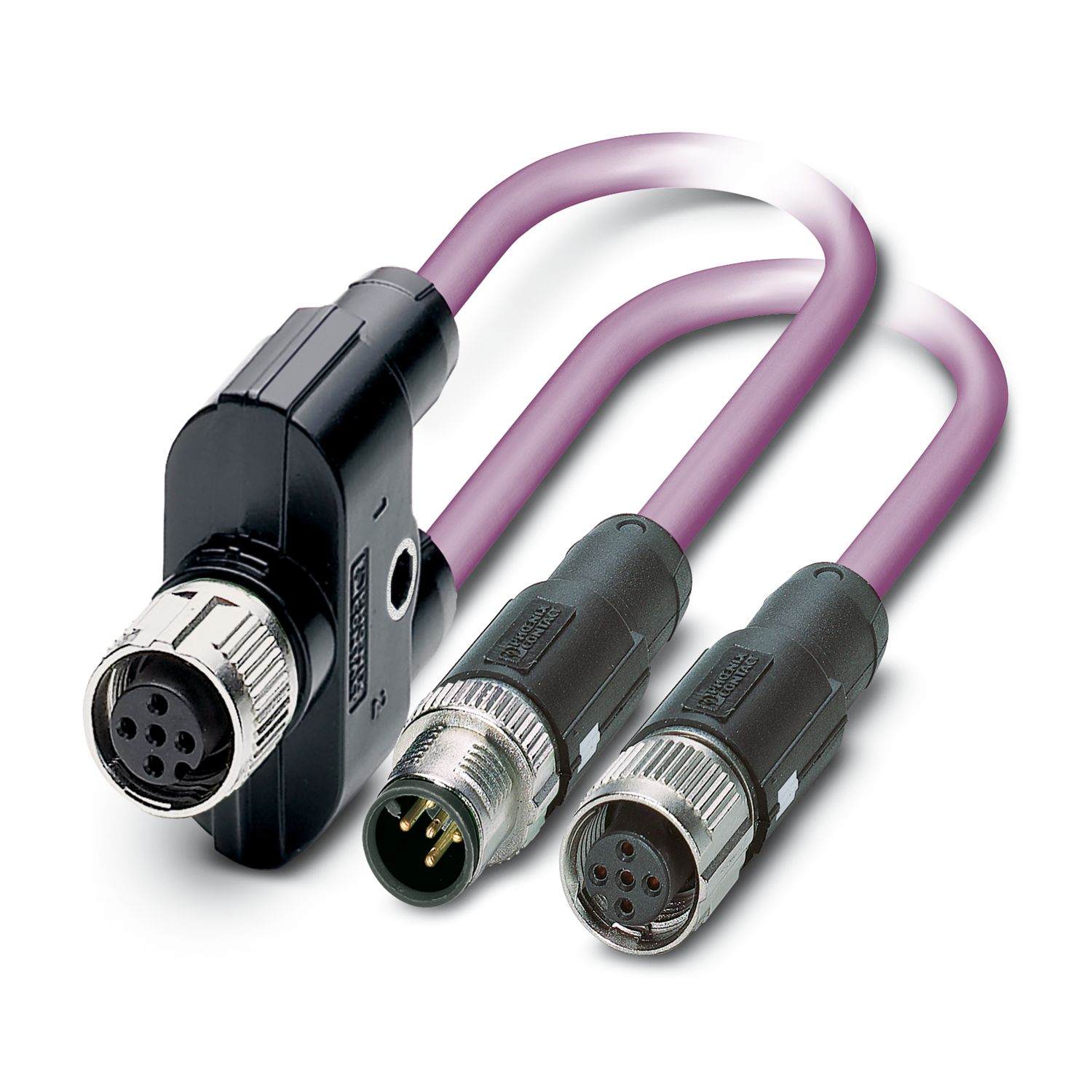 SAC-5P-M12FY/0,5-92/M12MS-FS