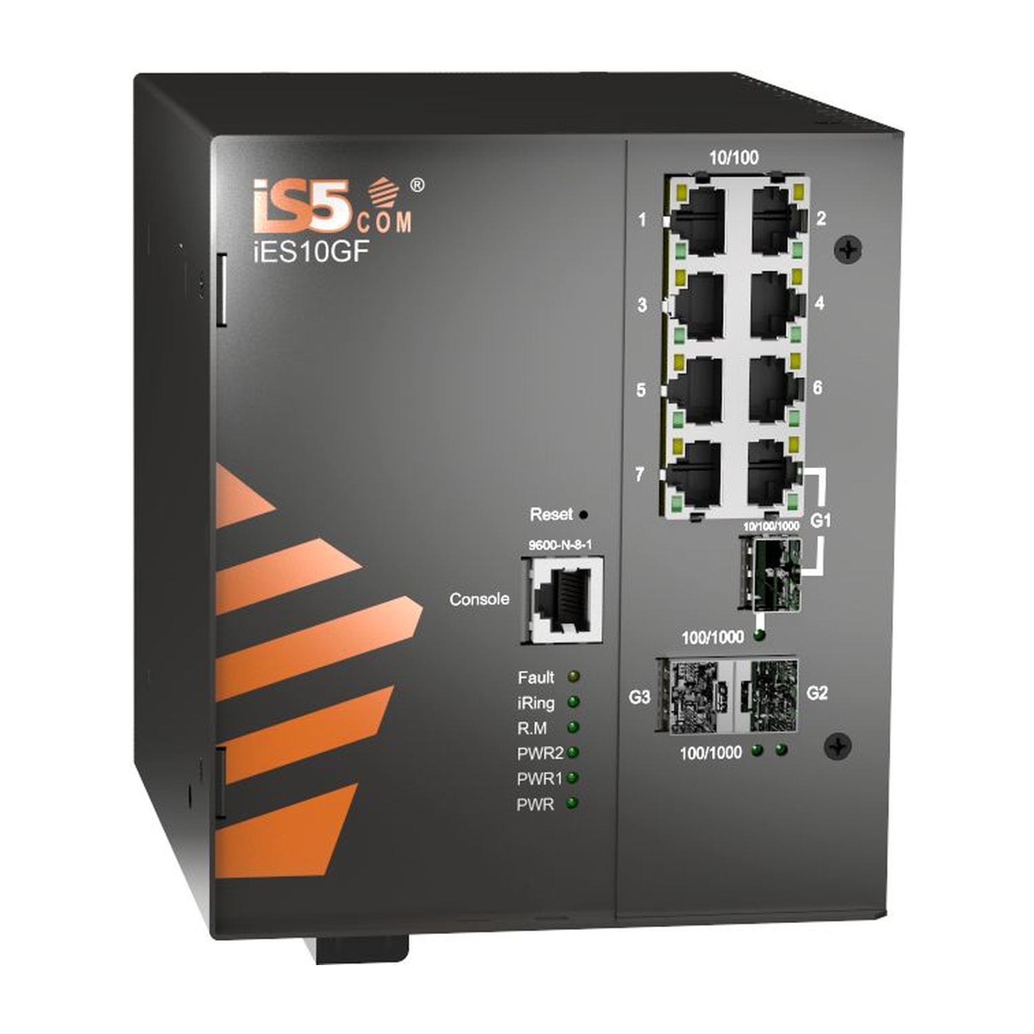 IES10GF-HV-LV-7RJ45-1GCX-2GSFP