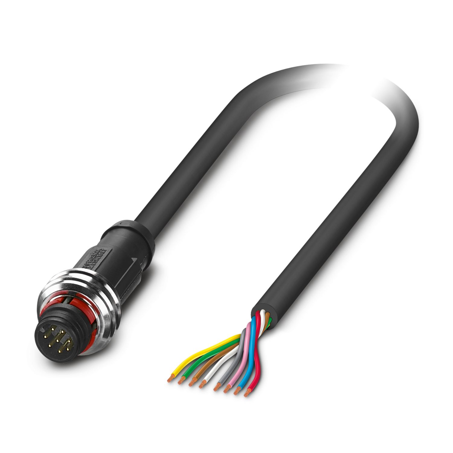 SAC-8P-P12MS/ 3,0-PUR