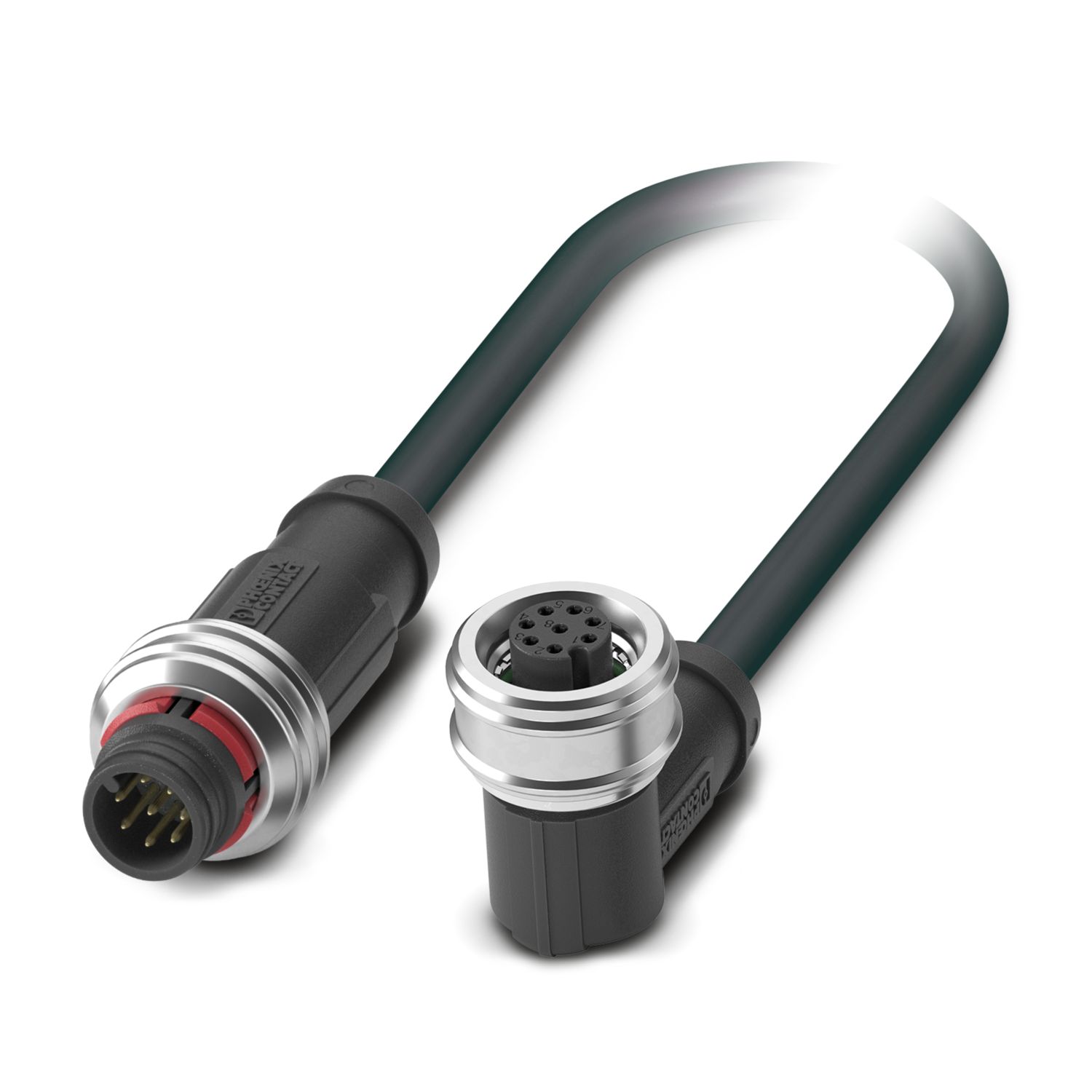 SAC-8P-P12MS/ 3,0-PUR/P12FR