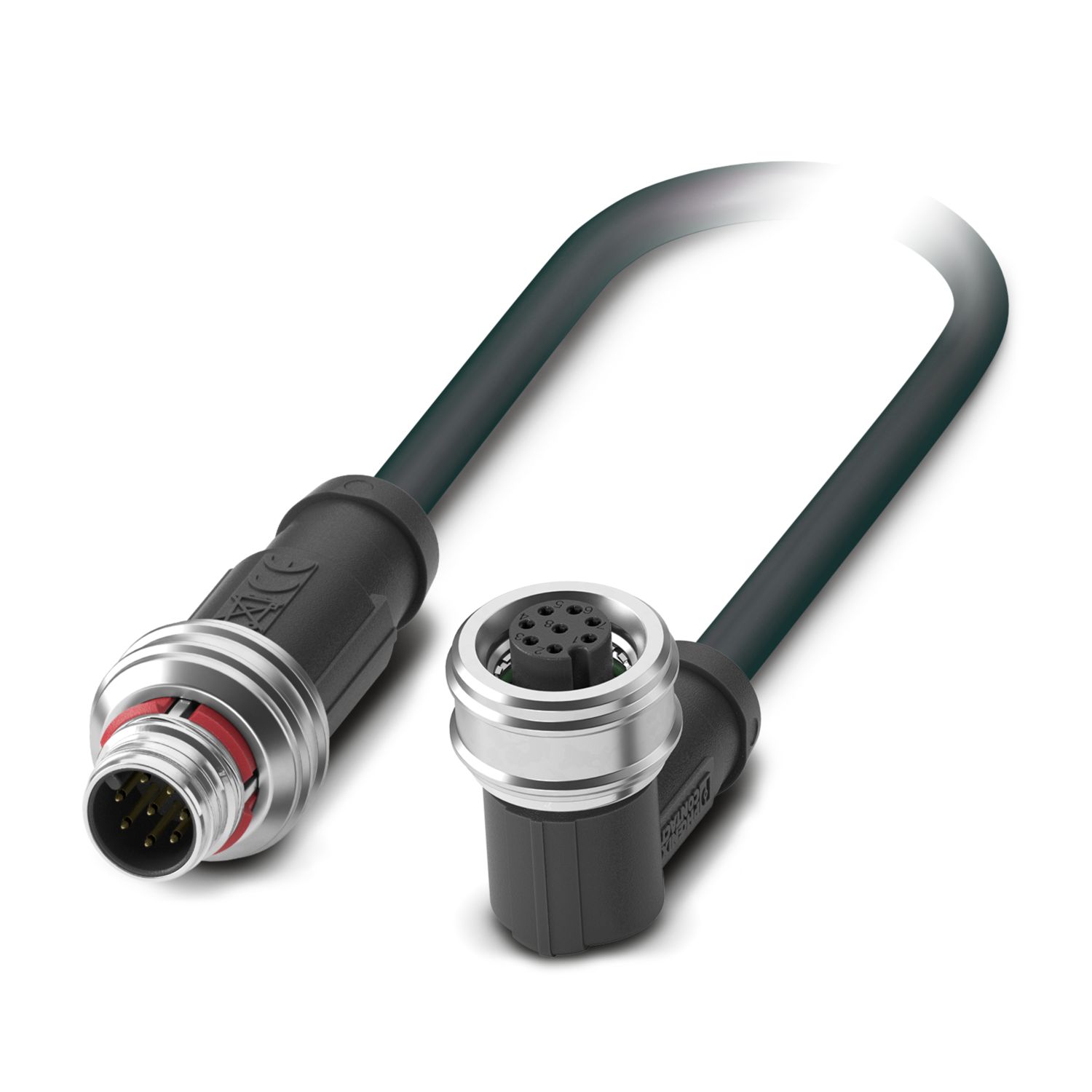 SAC-8P-P12MS/ 0,3-PUR/P12FR SH