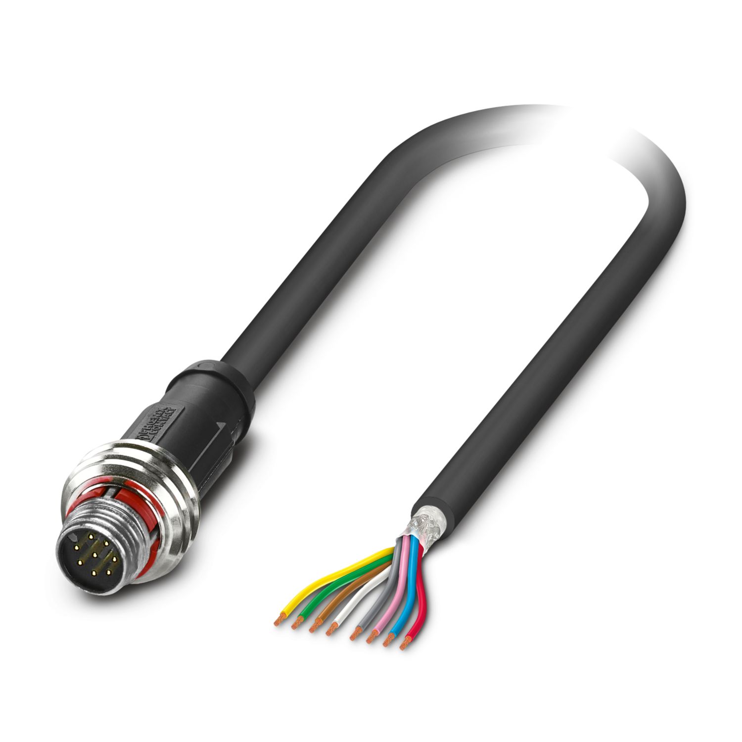SAC-8P-P12MS/ 5,0-PUR SH