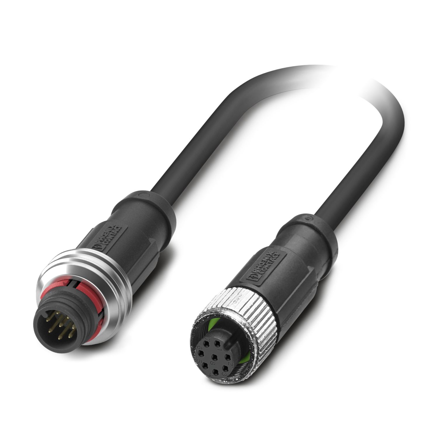 SAC-8P-P12MS/ 1,5-PUR/M12FS