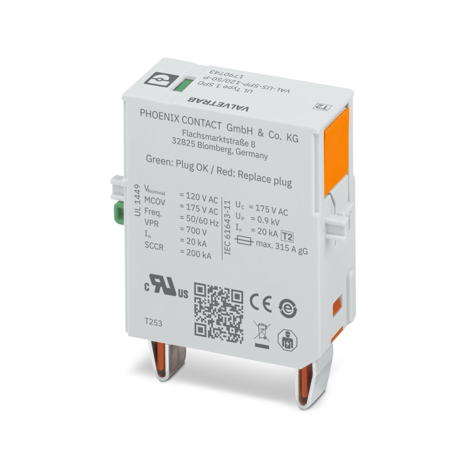 VAL-US-SPP-120/50-P