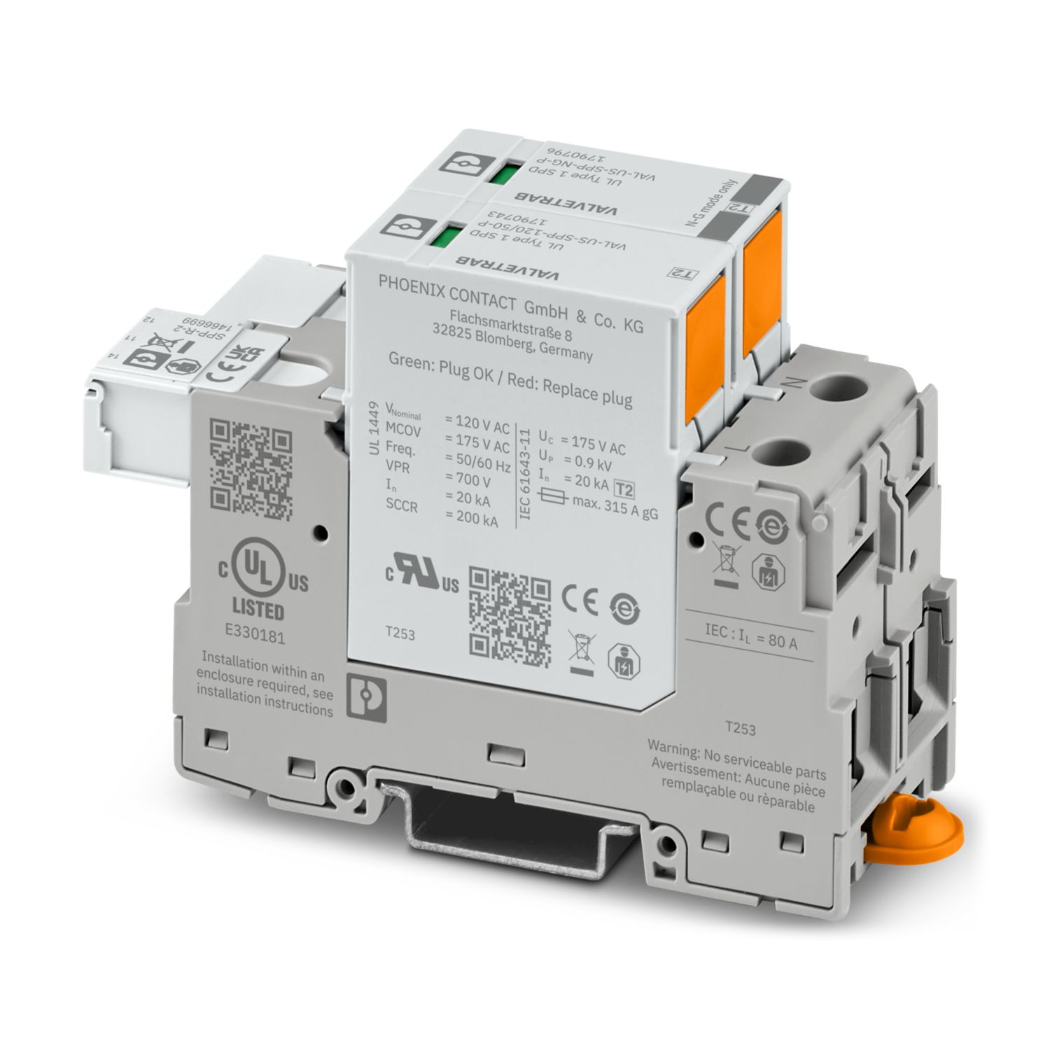 VAL-US-SPP-120/50/1+1-R