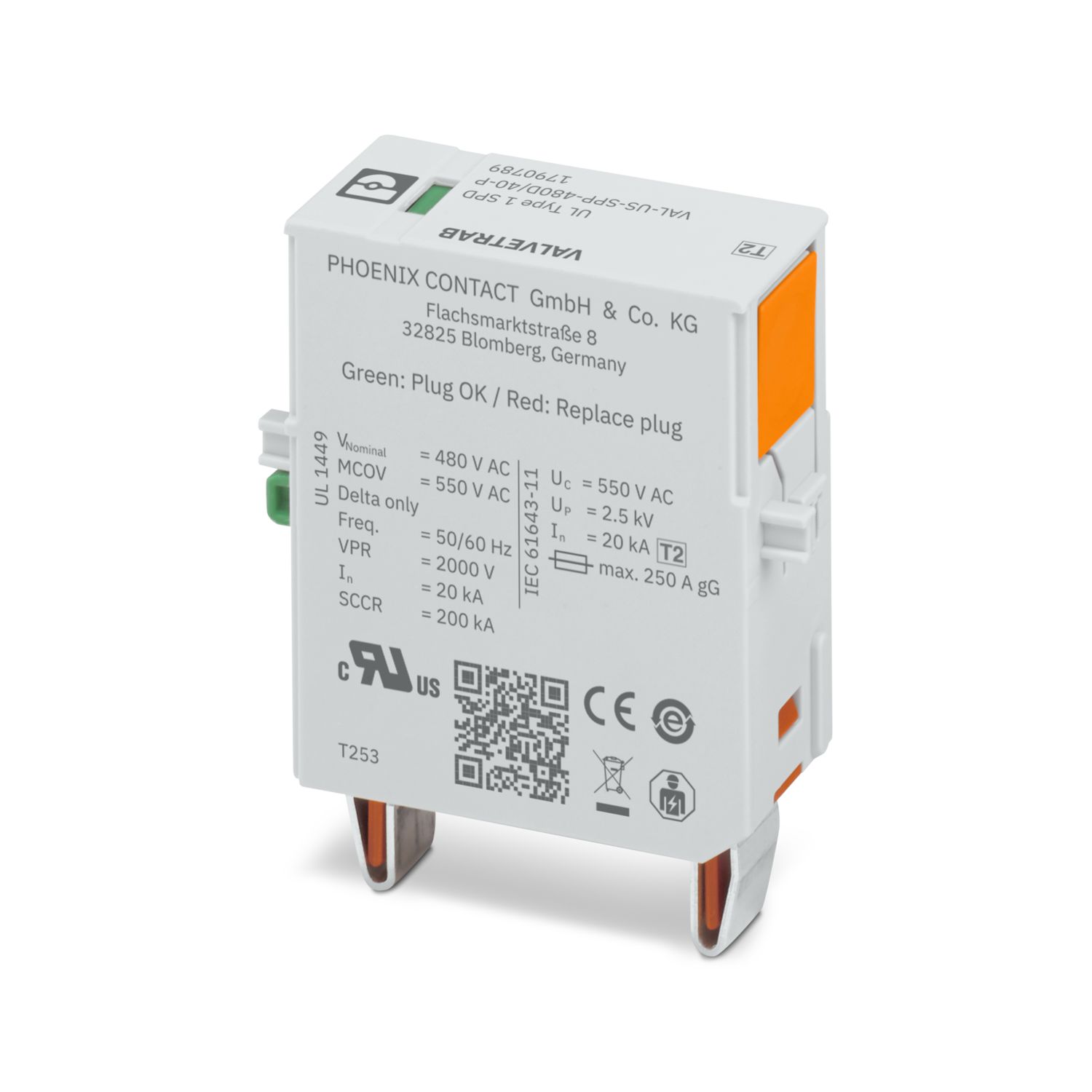 VAL-US-SPP-480D/40-P