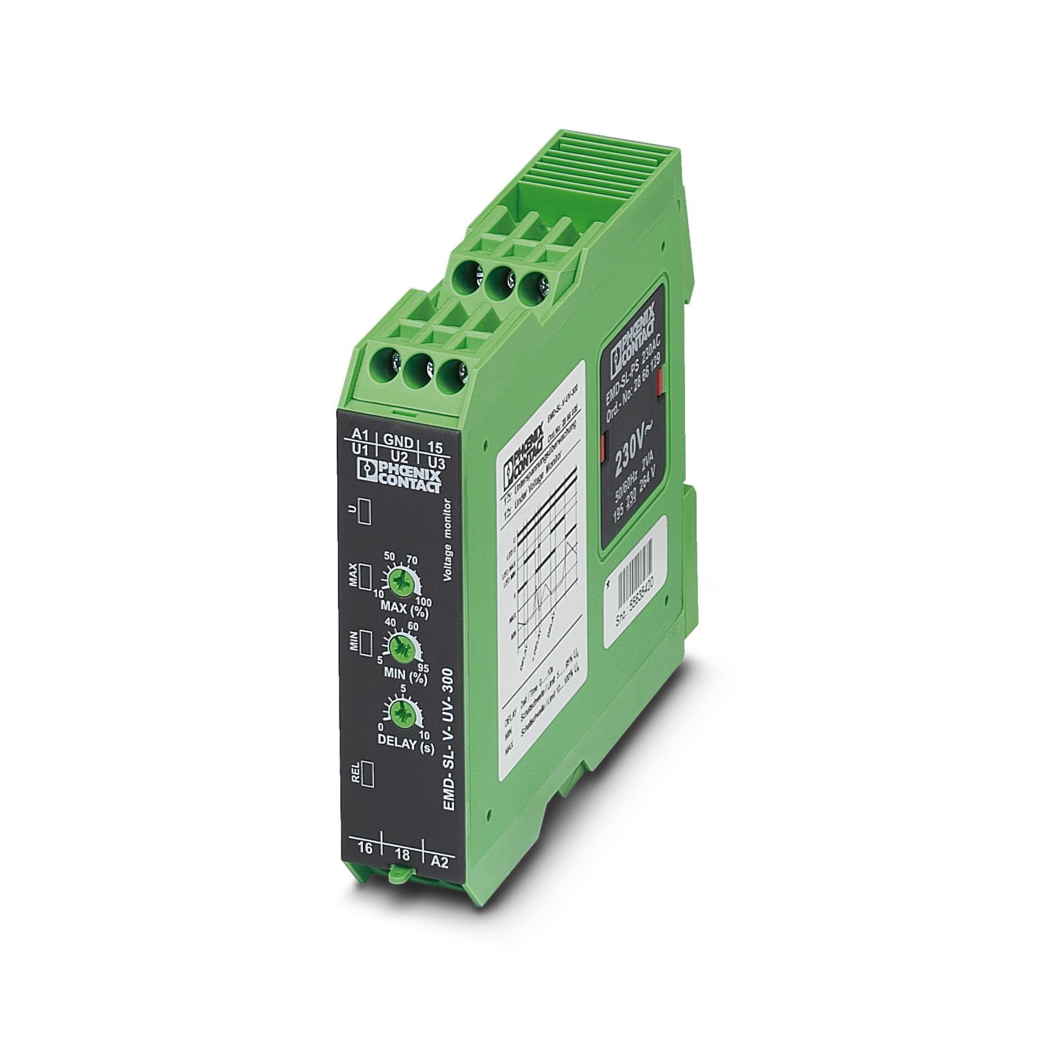 EMD-SL-V-UV-300 Relay giám sát điện áp