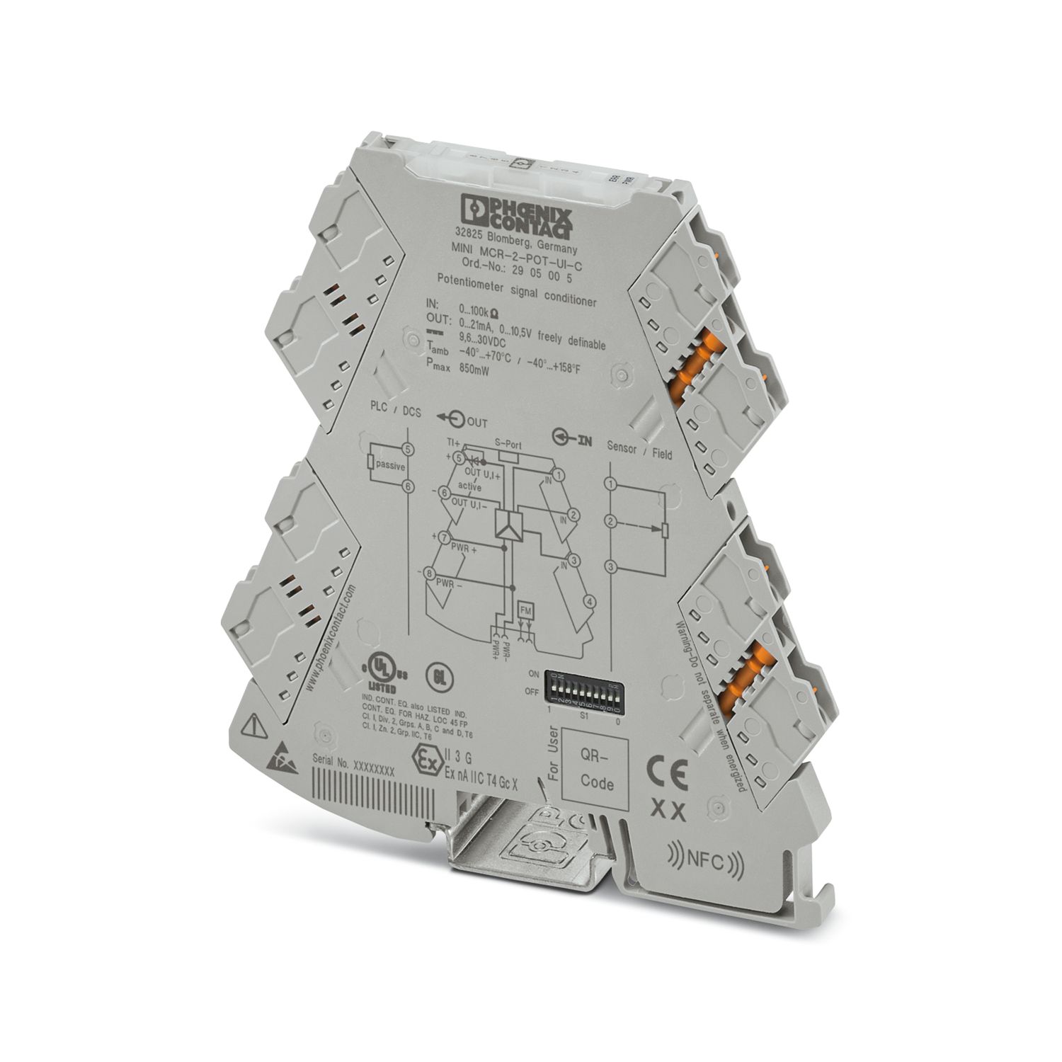 MINI MCR-2-POT-UI-C Chuyển đổi tín hiệu