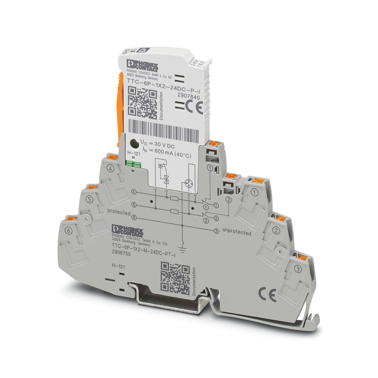 TTC-6P-1X2-M-24DC-PT-I