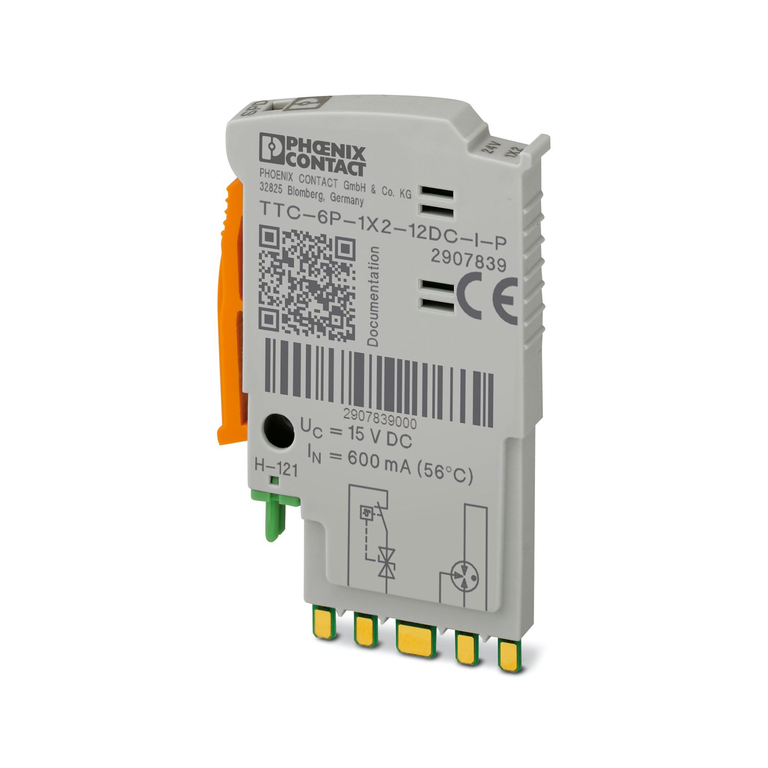 TTC-6P-1X2-12DC-I-P