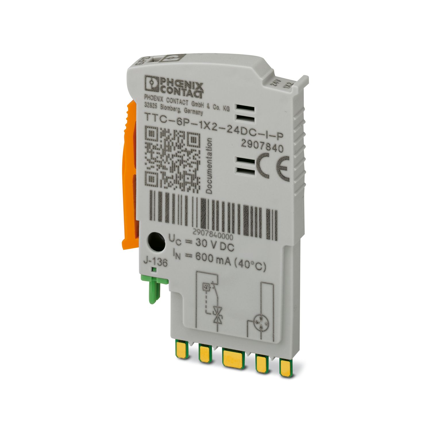 TTC-6P-1X2-24DC-I-P