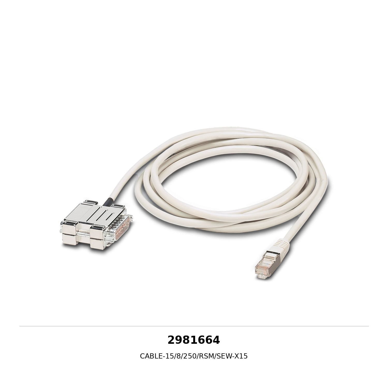 CABLE-15/8/250/RSM/SEW-X15